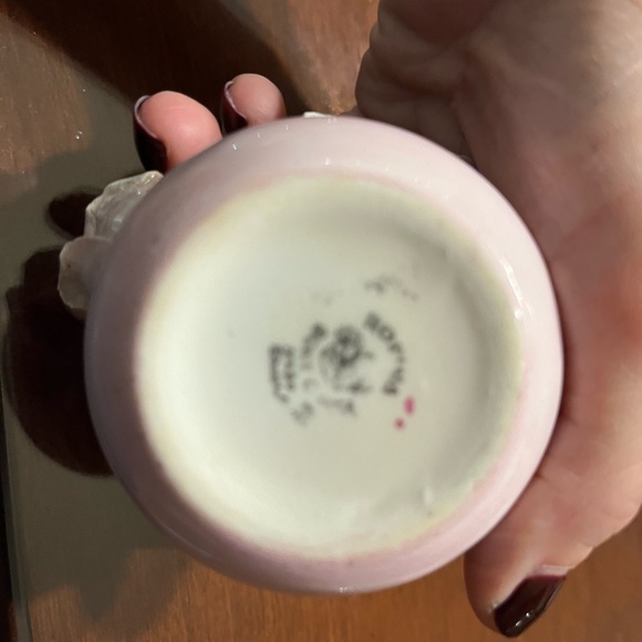 3/$30 antique china rose ornament - Picture 3 of 5